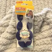 Nubby Teething Trends Teething Necklace Purple
