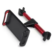 Universal 360 Degree Rotation Adjustable Headrest Phone Holder Car Seat Stand Black Red Colour
