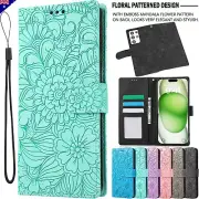 For Samsung S25 S24 S23 S22 S21/S20 FE Ultra Plus Case Leather Wallet Flip Cover