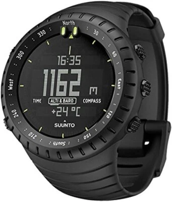 SUUNTO SS014279010 Core All Black Military Men's Outdoor Sports Watch