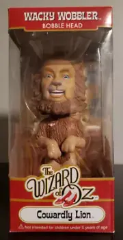 Funko Wizard of Oz: Cowardly Lion Wacky Wobbler New In Box Never Opened