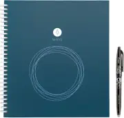 Wave Smart - Dotted Grid Eco-Friendly Notebook with 1 Pilot Frixion Pen Included