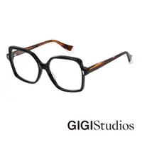 在飛比找PChome24h購物優惠-【GIGI Studios】經典大方框光學眼鏡(黑 - KE