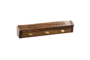 Wooden Incense Holder Burner Box Elephant Decoration