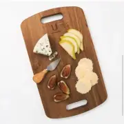 UNCOMMON JAMES Charcuterie Cutting Board 15" Acacia Wood Cheeseboard