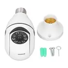 Wireless WiFi Camera 100W 20m Night Vision Voice Intercom 360 Degree Viewing E27