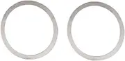 2 Pcs Bike Bicycle Headset Up Washers Spacer 0.3mmx28.6mm 1 1/8inch Headset Adjustment Spacer Shim Washer for Bikes