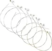 SUPVOX 7 String String Metal Replacement Strings for Lyre Harp Easy to Replace Performance