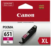 Canon CLI651 XL Magenta Ink Cartridge