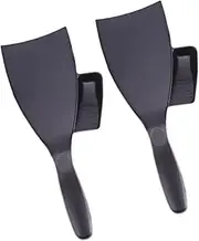 LALADEFIEE 2pcs Salon Hair Dye Board Hair Coloring Paddle for Hair Highlights Professional Hairdressing Tool Easy Application Non-stick Grid Design