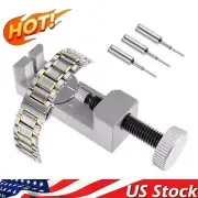 Metal Adjustable Watch Band Strap Bracelet Link Pin Remover Repair Tool Kit US