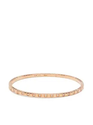 18kt rose gold Ice Cube diamond bangle