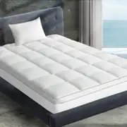 Dreamz 1000GSM Washable Fitted Mattress Topper 5CM Single