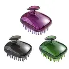 1Pc Silicone Hair Scalp Massager Shampoo Brush Shower Comb Dandruff Exfoliate
