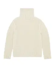 Chunky wool turtleneck jumper S,L,M white