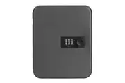 Combination Lock Metal Key Storage Cabinet Wall-Mounted Lockable Safe Box with Keycards