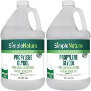 2-Pack 1 Gallon Food Grade Propylene Glycol - Perfect for Skincare & Antifreeze