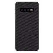 Synthetic Fiber Case for Samsung S10+ Carbon Fiber PP Shield Back Cover Case for Samsung Galaxy S10 Plus