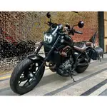 REBEL 1100T黑色尾翼 適用於 HONDA 500S改裝可調式後靠背 REBEL500S  REBEL 1100