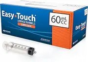 EasyTouch 60ML Luer-Lock Syringe Barrel Only (40 Syringes)