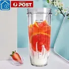 Blender Replacement Accessories 32OZ Cup w/ scale for Nutri Ninja Auto IQ Bullet