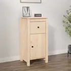 Pine Wood Sideboard Buffet Cabinet Storage Drawers Doors Kitchen Cupboard Table