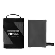NNEOBA Quick-Drying Microfiber Sports Towel (Dark Grey)