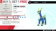 ✨ Shiny Cobalion ✨ Pokemon Sword and Shield Perfect IVFast Delivery