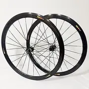 Road Bike Wheel 700C Disc Brake Aluminum Alloy Quick Release Flat Spokes Bicycle Wheelset Rear 8 9 10 11 Speed 40mm Rims Bike Accessories