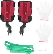 SAFIGLE 1 Set Creative Tree Climbing Tool with Widened Pedals and Safety Straps Durable Climber Shoes for Work and Cloth Material