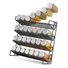 Seasoning Organizer Spice Holder Durable Shelf with Capacity for Kitchen Storage