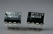 EEPROMS NPC8115 SM5502 Vintage 2 PCS 8 Pins integrated circuit