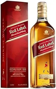 Johnnie Walker Red Label Scotch Whisky 1Litre