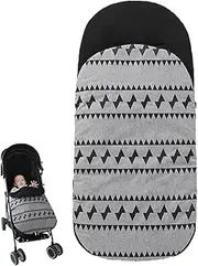 Stroller Footmuff - Windproof Sleeping Toddler Stroller Bag - Windproof Bunting Bag, Soft Pram Footmuff for Winter for Nursery, School, Kindergarten