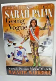 Sarah Palin Going Vogue Magnetic Clothing Wardrobe Unopened Paper Dolls