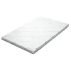 NNEDSZ Bedding Cool Gel Memory Foam Mattress Topper w/Bamboo Cover 5cm - Single