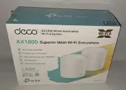 TP-Link Deco X20 AX1800 Whole Home AI Driven Mesh Wi-Fi 6 System 2 Pack NEW