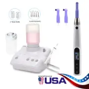 Portable Dental Ultrasonic Scaler Piezo 2Bottles 5Tips /Hygiene Prophy Handpiece