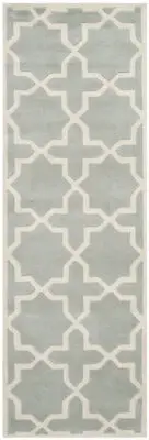 Safavieh Chatham GREY / IVORY 2'-3" X 9' Runner - CHT732E-29