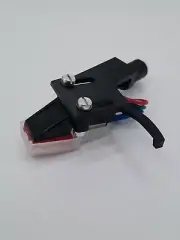 ADC style straight arm Headshell PRE-MOUNTED CARTRIDGE WITH REAL DIAMOND STYLUS