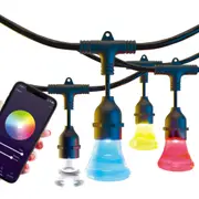 Smart Festoon Light WIFI Weatherproof L12000mm RGBW - VBLFEST-12M-RGBW