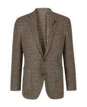 Lardini Wool and Linen Suit Jacket IT52,IT54 Black