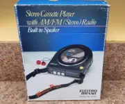 Electro Brand CD 100 CD100 AM/FM Cassette Mini Portable Radio Built-in Speaker