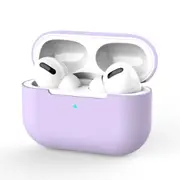 Light Purple Airpods Silicone Case Pro Shockproof Slim Soft Protective Cover