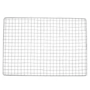 Square BBQ Grill Net 17.3"x10.2" Stainless Steel Barbecue Mesh Mat