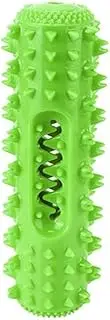 Pet Tooth Cleaning Dog toys Durable Dog Chew Toy Dog Molar Tooth Stick Puppy Dental Care Dog Molar Toothbrush Elasticity Soft cleaning expends energy grinding teeth (Color : Green)