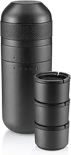 WACACO Minipresso Kit, Accessory for Minipresso GR, Larger Water Tank with 3 Filter Baskets, for Lungo Espresso