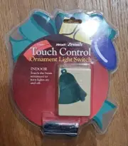 Heath Zenith Touch Control Ornament Light Switch Indoor Christmas Holiday New