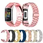For Fitbit Charge6 5 Replacement Metal Watch Strap Stainless Steel Band Bracelet