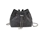 Mini Crossbody Shoulder Evening Bag Shiny Bling Clutch Purse